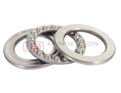 S51201 - 3 Part  Stainless Steel Thrust Bearing 12x28x11mm