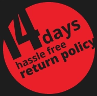 14 days return policy