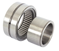 Full complement needle bearings with inner