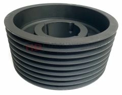 SPC280X8 Taper Lock V Pulley Cast Iron 8 Groove - 3535