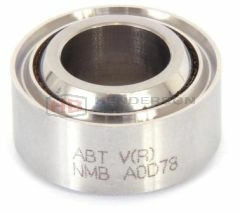 ABT14V, ABT14V(R) 7/8" NMB Motorsport Stainless Steel Spherical Plain Bearing V-Groove Type 22.225x39.688x22.225x17.86mm