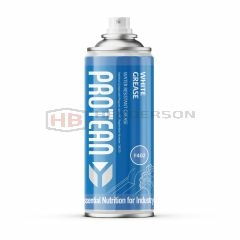 F402 White Grease Food Safe Water Resistant Grease 400ml Aerosol - Brand PROTEAN