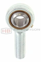 POSB5L 5/16 inch Male Rod End Bearing 5/16-24UNF Left Hand RVH