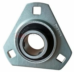 SBPFT206-18, SLFT1-1/8A 1-1/8" Bore Pressed Steel Triangular bearing Unit