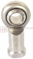 SPHS18ECX1.5 18mm Female Rod End Bearings M18X1.5 Right Hand Stainless Steel PTFE RVH