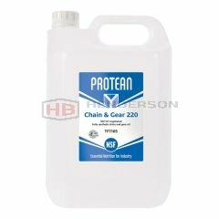 TF7105 Chain & Gear Oil 220 Food Safe - 5 Litre - (Box of 4) Brand PROTEAN