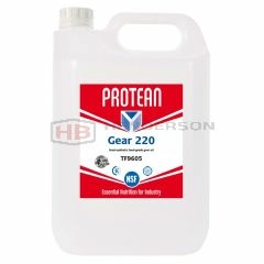 TF9605 Gear 220 Oil Food Safe 5 Litre (Box of 4) Brand PROTEAN